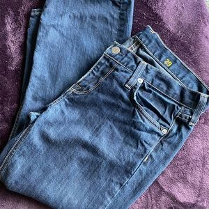 JCrew crop matchstick jeans